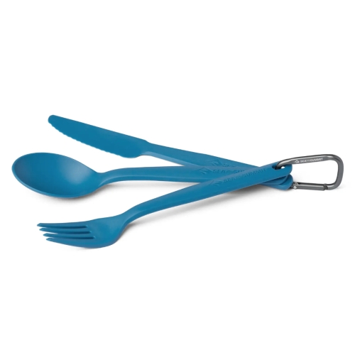 Zestaw sztućców Sea To Summit Camp Cutlery Set - 3pc - Cendre Blue