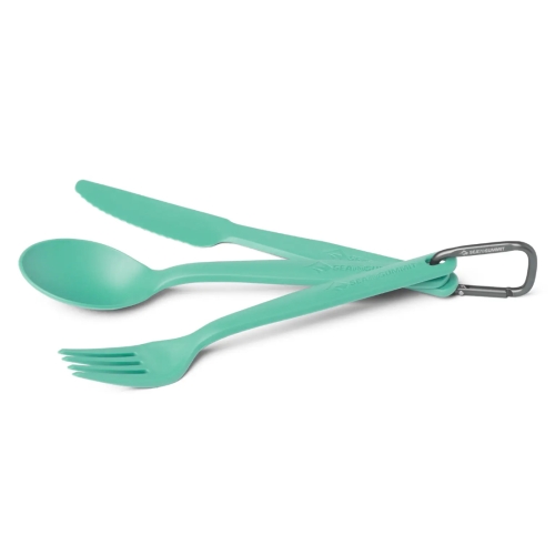 Zestaw sztućców Sea To Summit Camp Cutlery Set - 3pc - Light Green