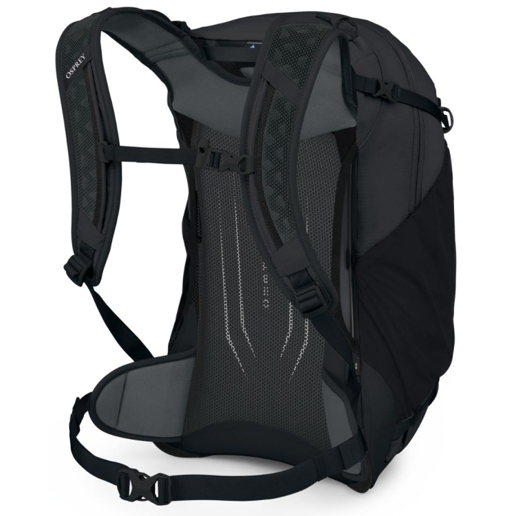 Lekki plecak turystyczny Osprey Hikelite 26 – Raven Black