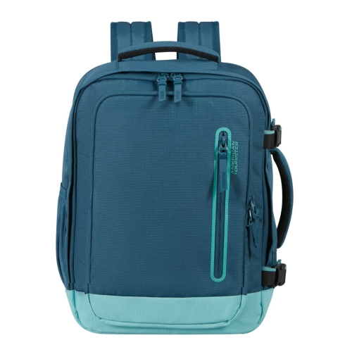Plecak kabinowy American Tourister Take2cabin S/M Sport Backpack - Harbor Blue/Dusty Turquoise