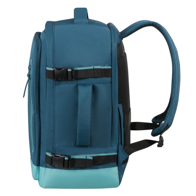 Plecak kabinowy American Tourister Take2cabin S/M Sport Backpack - Harbor Blue/Dusty Turquoise