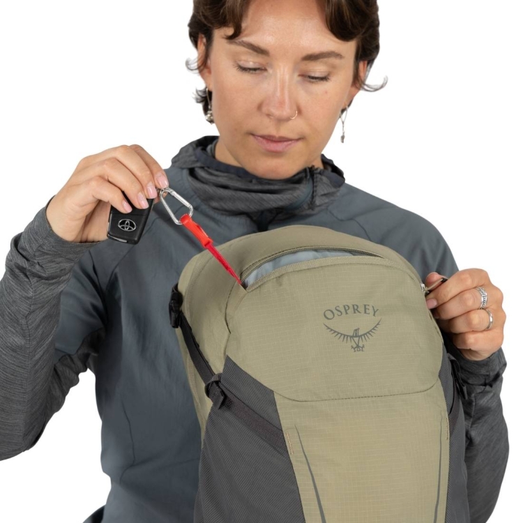 Lekki plecak turystyczny Osprey Hikelite 18 – Cascade Blue