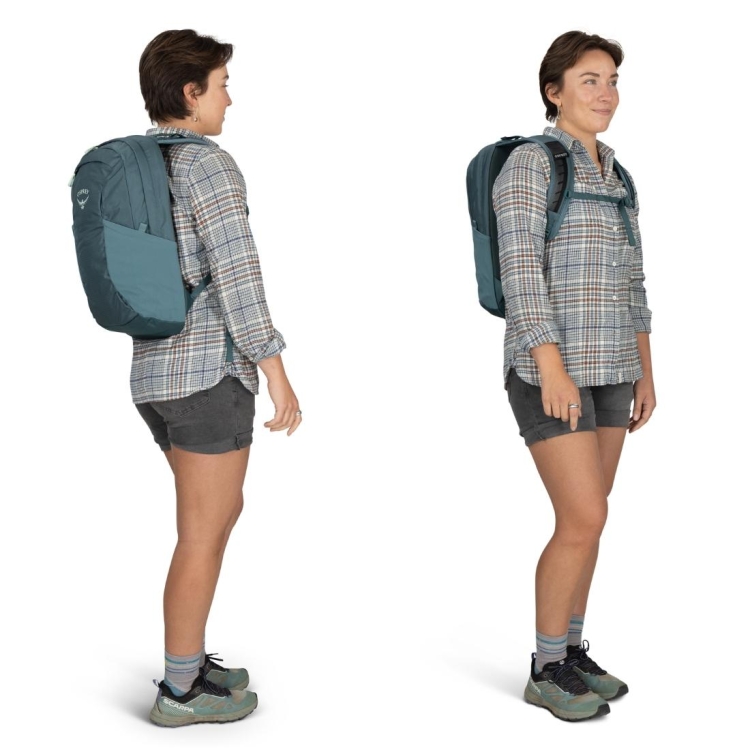 Damski plecak podróżny Osprey Fairview 70 – Cascade Blue/Torrent Blue