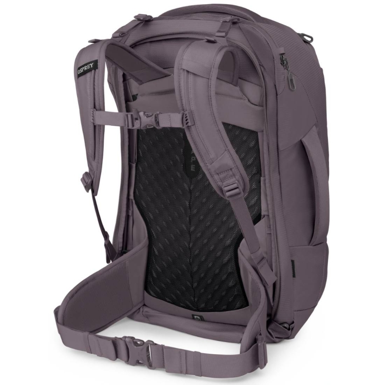 Damski plecak podróżny Osprey Fairview 40 – Graphite Purple