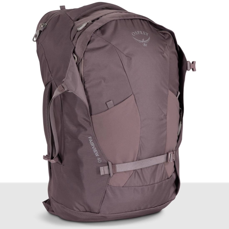 Damski plecak podróżny Osprey Fairview 40 – Graphite Purple