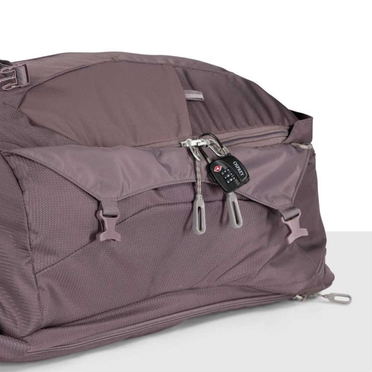 Damski plecak podróżny Osprey Fairview 40 – Graphite Purple