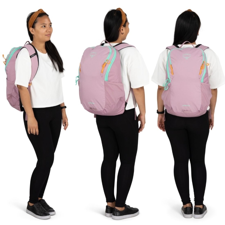 Miejski plecak na laptopa Osprey Astronova – Iris Pink
