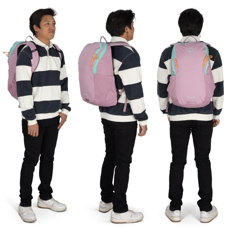 Miejski plecak na laptopa Osprey Astronova – Iris Pink