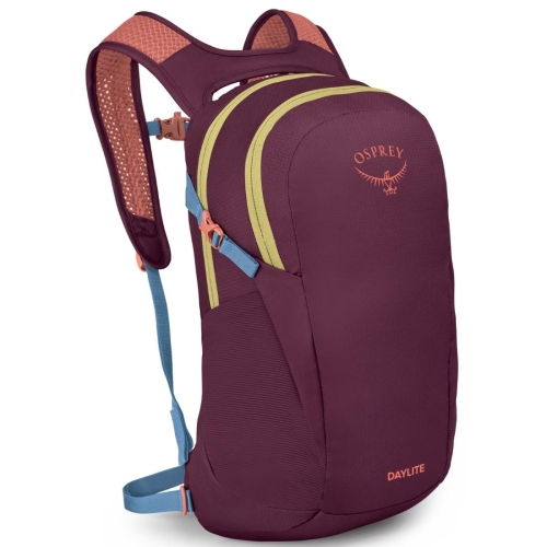 Lekki plecak miejski Osprey Daylite – Moody Burgundy