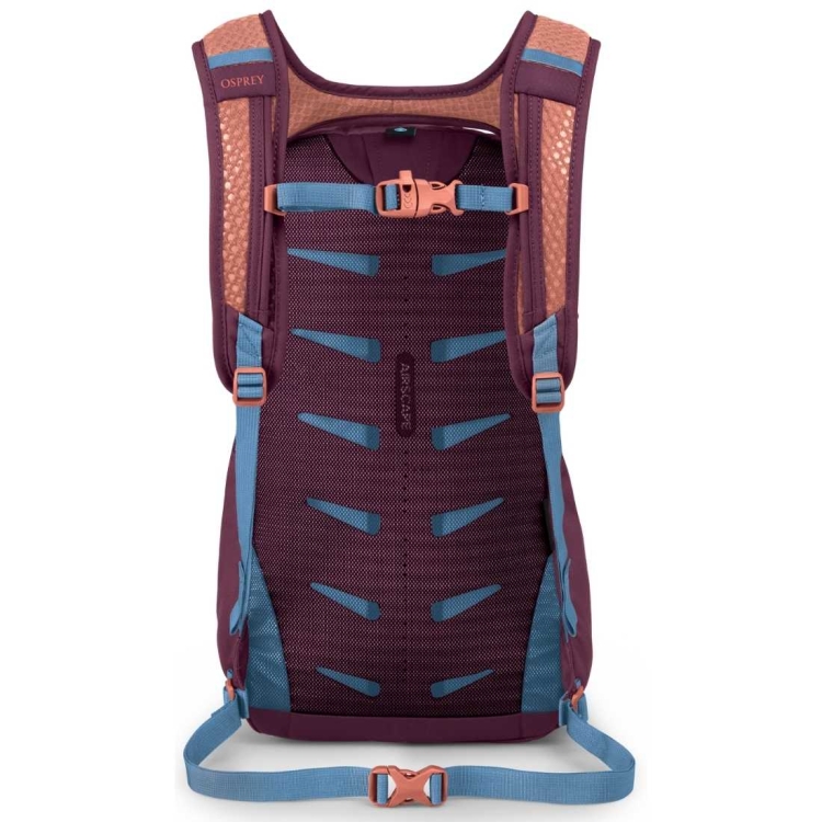 Lekki plecak miejski Osprey Daylite – Moody Burgundy