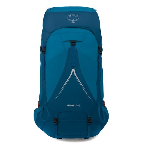 Męski plecak trekingowy Osprey Atmos AG LT 65 L/XL - Night Shift/Scoria Blue