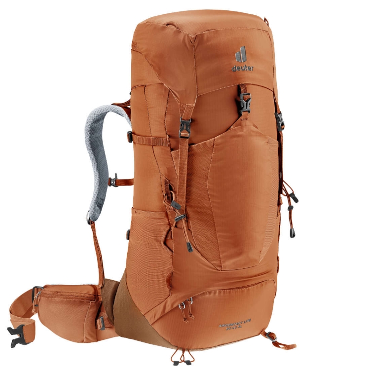 Lekki plecak damski Deuter Aircontact Lite 35+10 SL - Pecan-Mocha