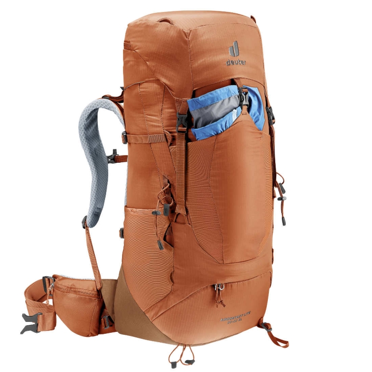 Lekki plecak damski Deuter Aircontact Lite 35+10 SL - Pecan-Mocha