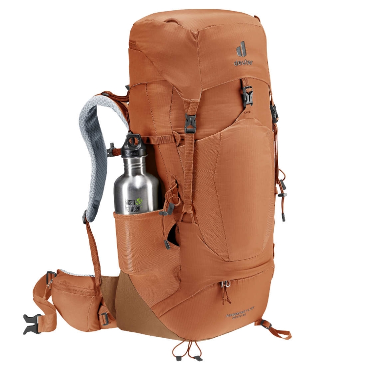 Lekki plecak damski Deuter Aircontact Lite 35+10 SL - Pecan-Mocha