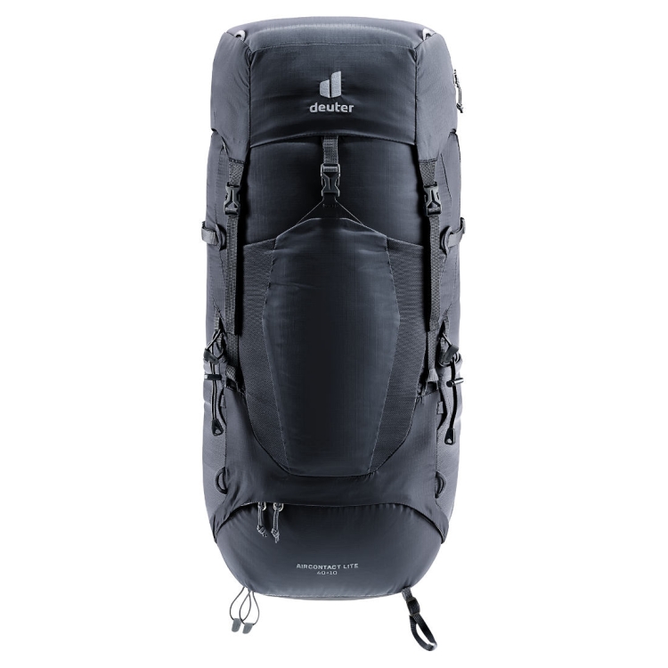 Lekki plecak turystyczny Deuter Aircontact Lite 40+10 - Black-Graphite