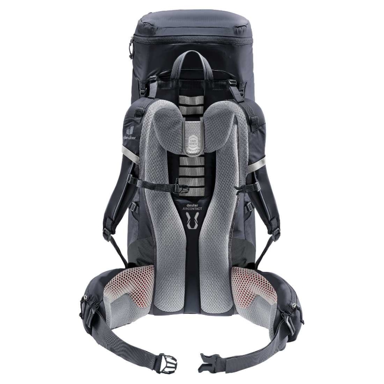 Lekki plecak turystyczny Deuter Aircontact Lite 40+10 - Black-Graphite