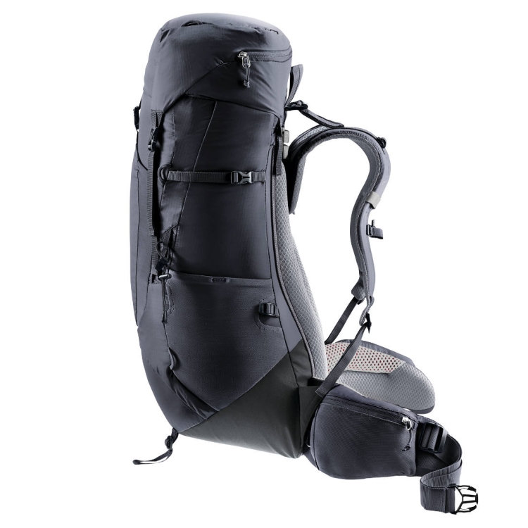 Lekki plecak turystyczny Deuter Aircontact Lite 40+10 - Black-Graphite