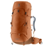 Damski plecak trekkingowy Deuter Aircontact Lite 45+10 SL - Pecan-Mocha