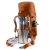 Damski plecak trekkingowy Deuter Aircontact Lite 45+10 SL - Pecan-Mocha