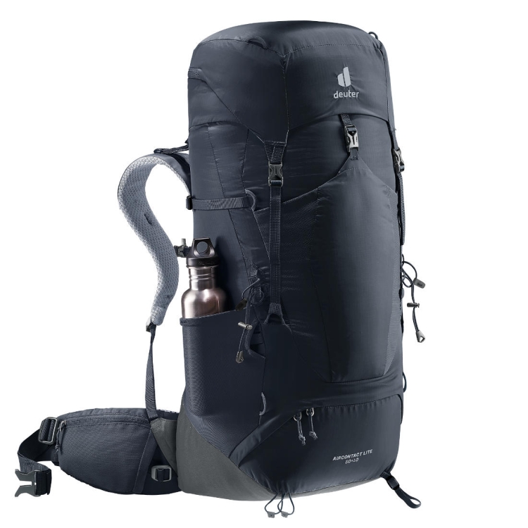Plecak turystyczny Deuter Aircontact Lite 50+10 - Black-Graphite