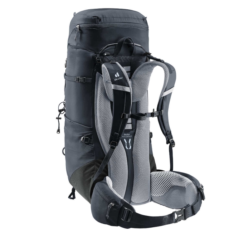 Plecak turystyczny Deuter Aircontact Lite 50+10 - Black-Graphite