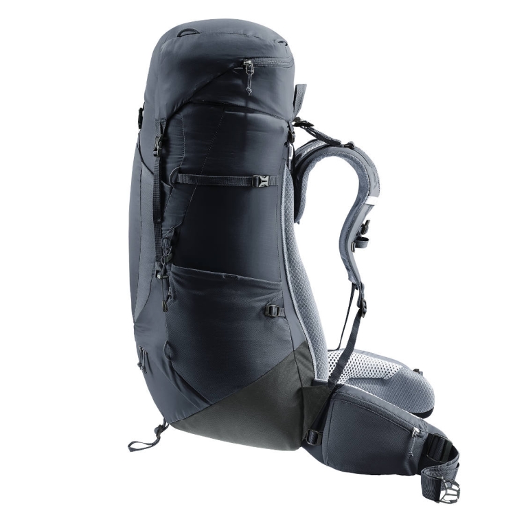 Plecak turystyczny Deuter Aircontact Lite 50+10 - Black-Graphite