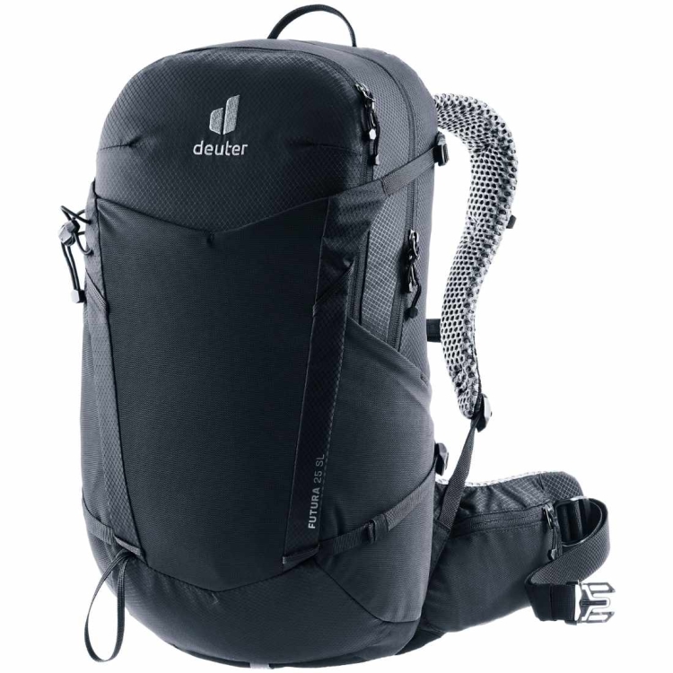 Plecak damski z wentylacją Deuter Futura 25 SL - Black