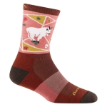 Damskie skarpety trekkingowe Darn Tough  Women's Critter Club Micro Crew Lightweight Hiking Sock – Canyon