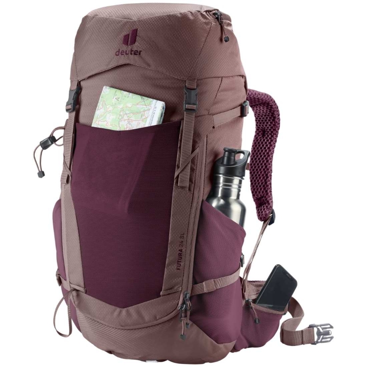 Damski plecak turystyczny Deuter Futura 24 SL - Cassis-Ashrose