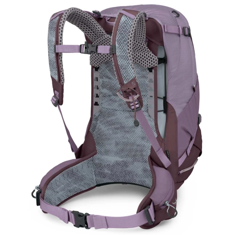 Damski plecak turystyczny Osprey Sirrus 34 – Purple Dusk