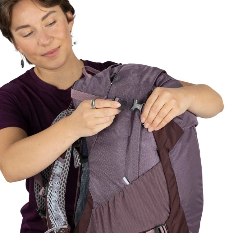 Damski plecak turystyczny Osprey Sirrus 34 – Purple Dusk