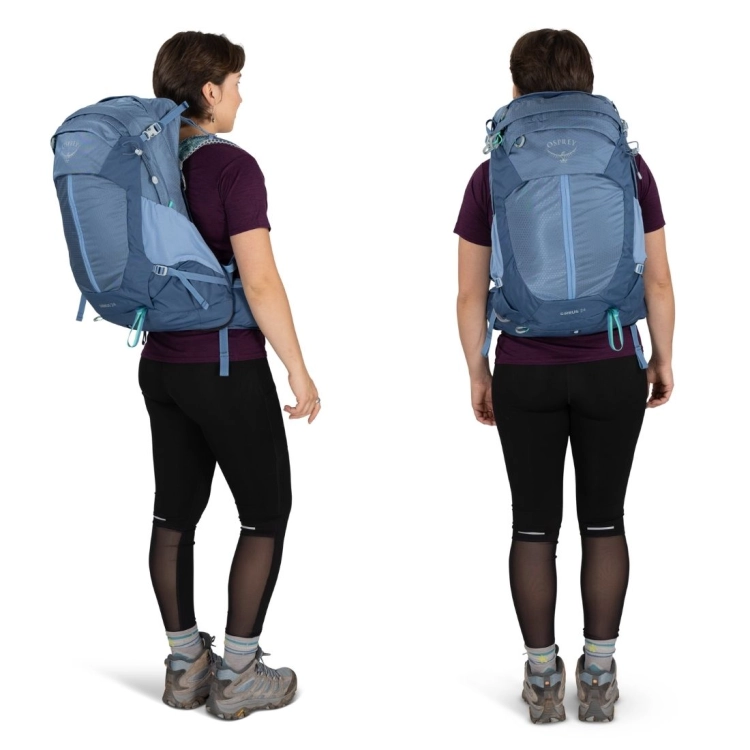 Damski plecak turystyczny Osprey Sirrus 24 – Medium Grey