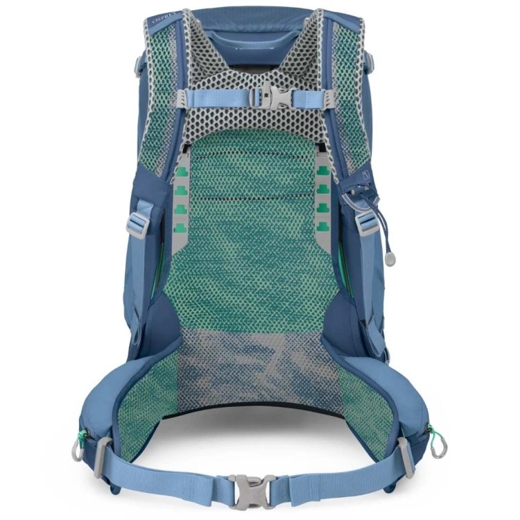 Damski plecak turystyczny Osprey Sirrus 34 – Sevres Blue