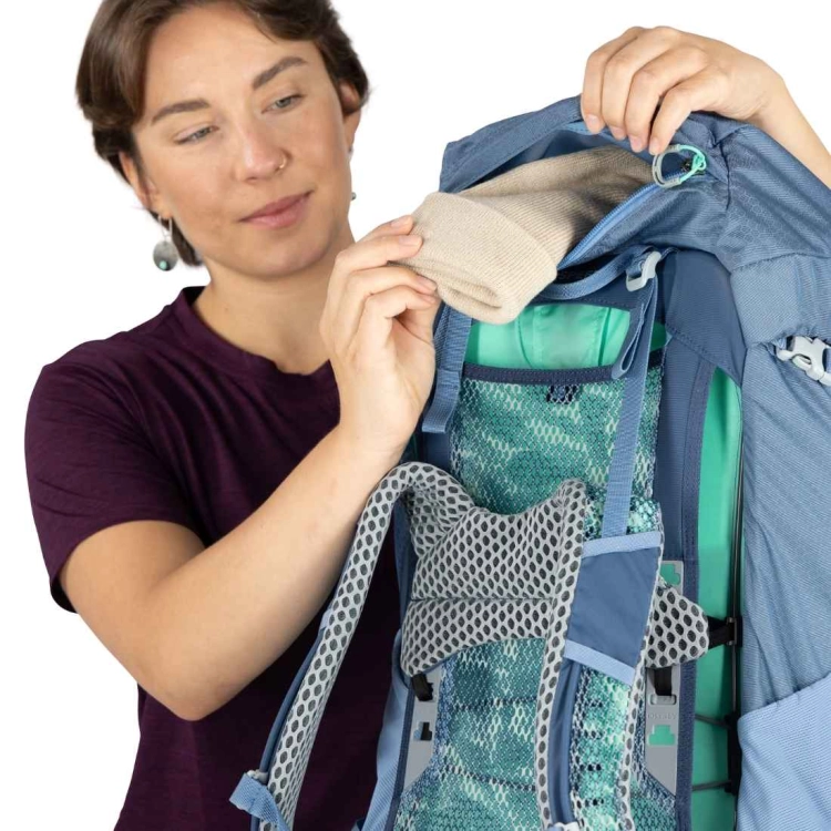 Damski plecak trekkingowy Osprey Sirrus 44 – Sevres Blue