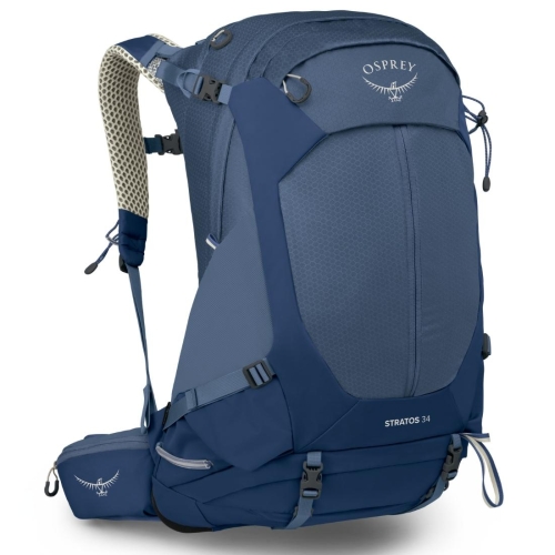 Męski plecak hikingowy Osprey Stratos 34 – Nirvana Blue