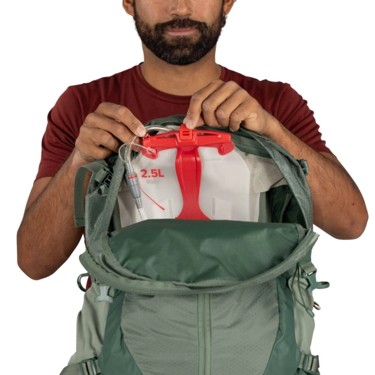 Męski plecak hikingowy Osprey Stratos 34 – Nirvana Blue