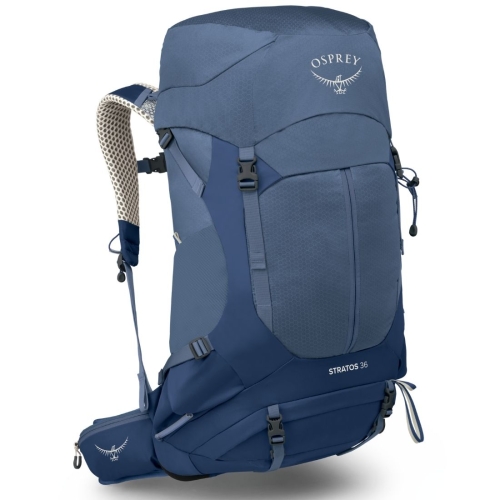 Męski plecak z wentylacją Osprey Stratos 36 – Nirvana Blue