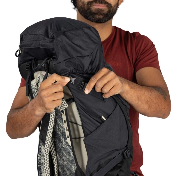 Męski plecak z wentylacją Osprey Stratos 36 – Nirvana Blue