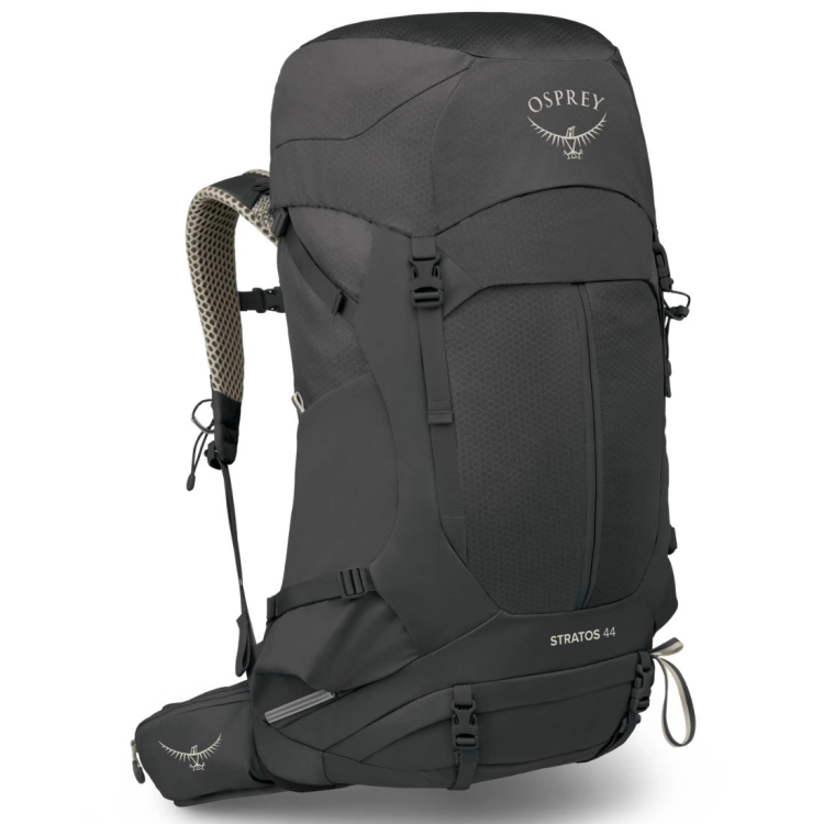 Męski plecak turystyczny Osprey Stratos 44 – Raven Black
