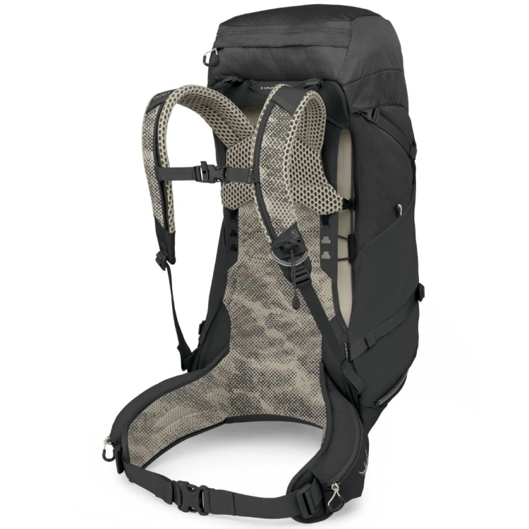 Męski plecak turystyczny Osprey Stratos 44 – Raven Black