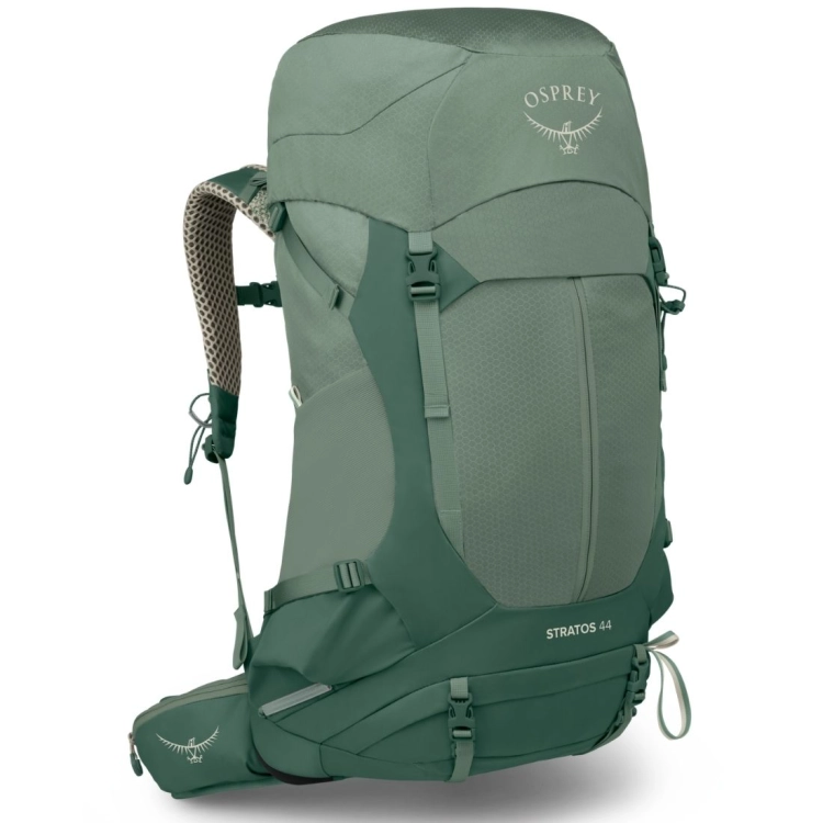 Męski plecak turystyczny Osprey Stratos 44 – Pine Leaf