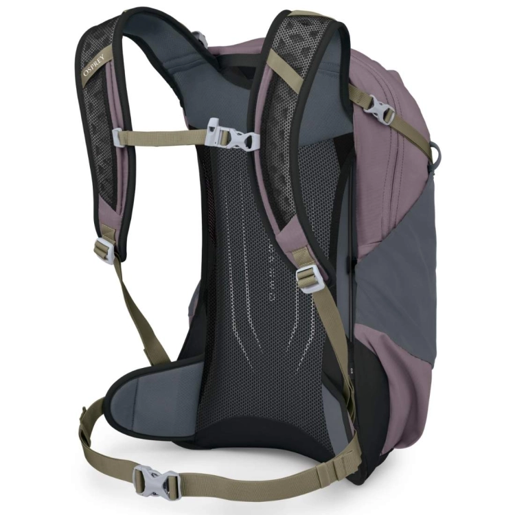 Lekki plecak turystyczny Osprey Hikelite 18 – Graphite Purple