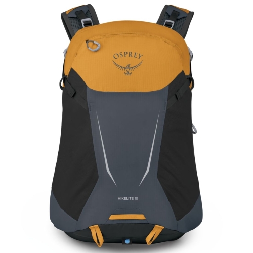 Lekki plecak turystyczny Osprey Hikelite 18 – Tungsten-Yellow
