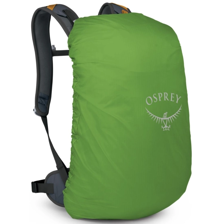 Lekki plecak turystyczny Osprey Hikelite 18 – Tungsten-Yellow