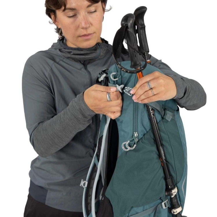 Lekki plecak turystyczny Osprey Hikelite 26 – Olive Tan