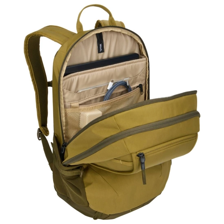 Plecak miejski na laptopa Thule EnRoute 23L – Nutria Green/Natural Green