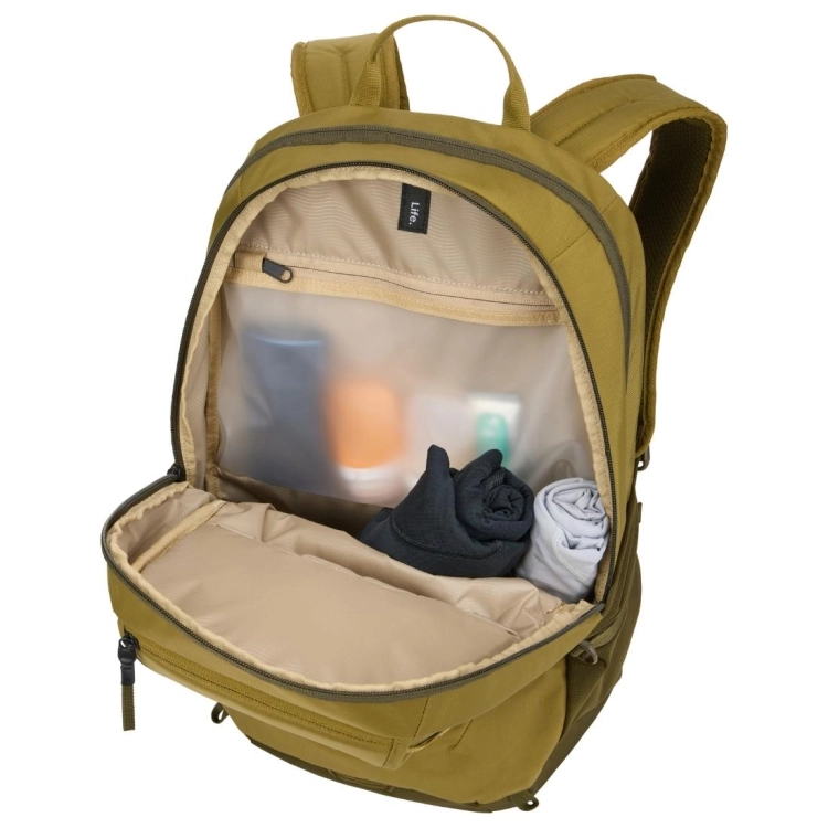 Plecak miejski na laptopa Thule EnRoute 23L – Nutria Green/Natural Green