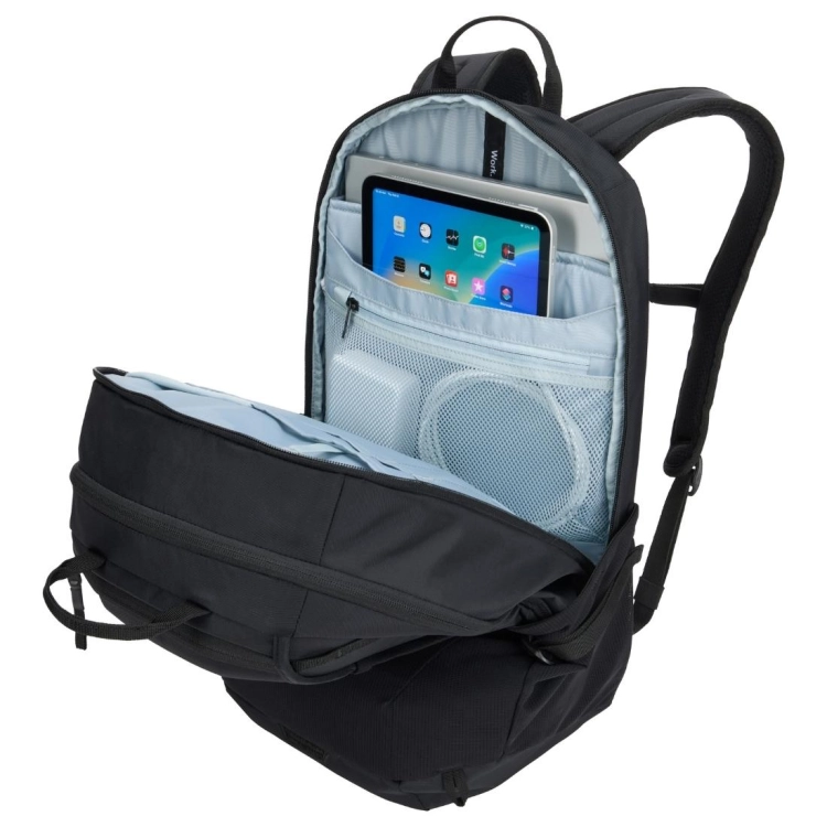 Dwukomorowy plecak miejski na laptopa Thule EnRoute 26L – Black