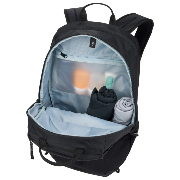 Dwukomorowy plecak miejski na laptopa Thule EnRoute 26L – Black