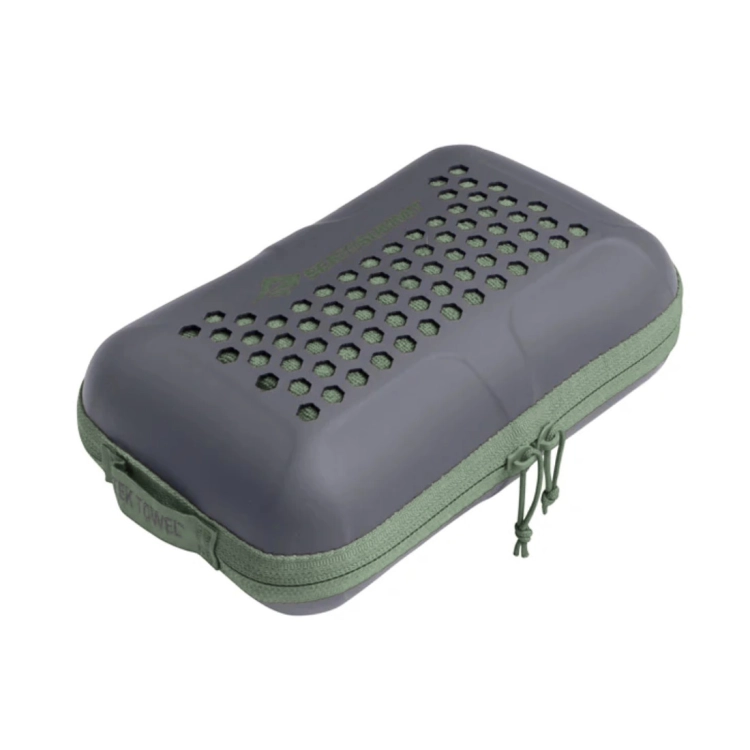 Duży ręcznik turystyczny Sea To Summit Tek Towel L - Sage Green